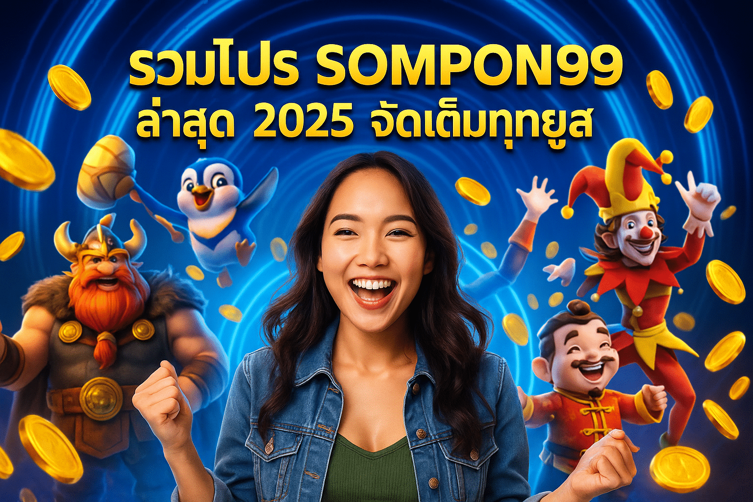 รวมโปร SOMPON99 ล่าสุด 2025 จัดเต็มทุกยูส