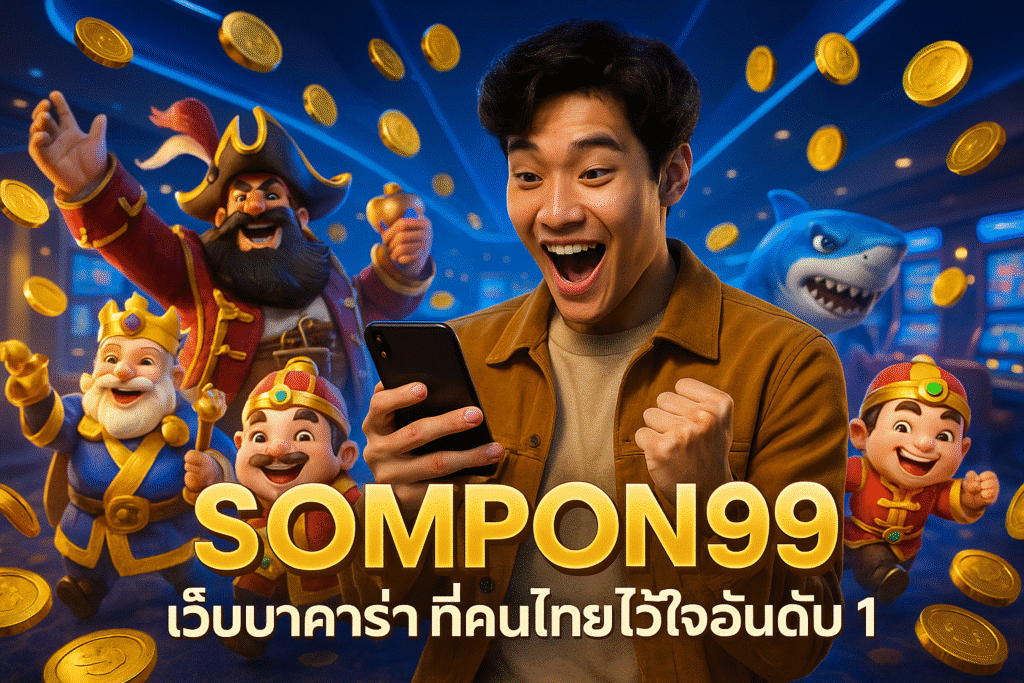 SOMPON99 เว็บบาคาร่าที่คนไทยไว้ใจอันดับ 1